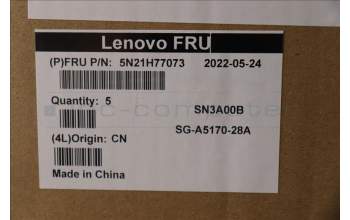 Lenovo 5N21H77073 Keyboard Internal, Turkish, Black, Backlight, UK