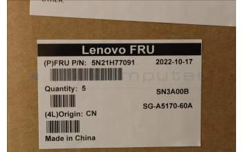 Lenovo 5N21H77091 Keyboard Internal, Estonian, Black, Backlight, UK