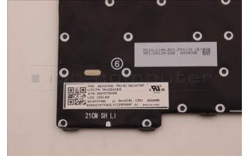 Lenovo 5N21H77097 NB_KYB SER2 KBD BK-BL,LTN,CZE/SLK