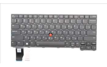 Lenovo 5N21H77099 Keyboard Internal, Ukraine, Black, Backlight, US