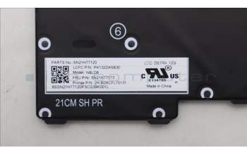 Lenovo 5N21H77173 NB_KYB SER2 KBD BK-BL,PMX,058 FRA