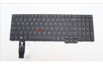 Lenovo 5N21K05004 Keyboard Internal, USA English, Backlight, Black, w/Number, US