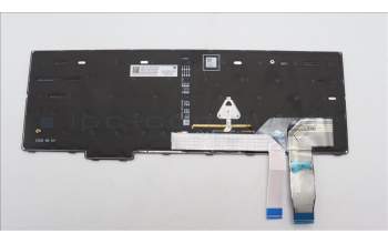 Lenovo 5N21K05004 Keyboard Internal, USA English, Backlight, Black, w/Number, US