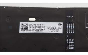 Lenovo 5N21K05038 NB_KYB CS23 NM TOP,BK-BL,CHY,NORDIC