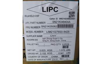 Lenovo 5N21K05062 NB_KYB CS23 NM TOP,BK-NBL,CHY,SWE/FIN