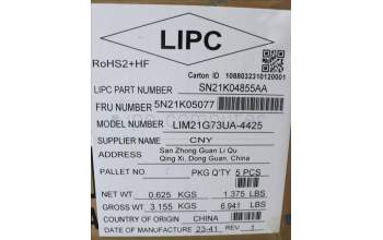 Lenovo 5N21K05077 Keyboard Internal, Ukraine, Non-BackLight, US