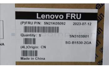 LENOVO 5N21K05092 Keyb T16/P16s G2 /P16v G1 /L15 G4 HU - BL