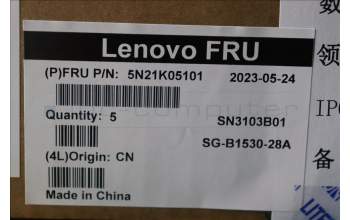Lenovo 5N21K05101 Keyboard Internal, Turkish, BackLight, UK
