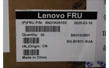 Lenovo 5N21K05103 Keyboard Internal, US English Euro, BackLight, US