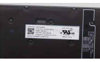 Lenovo 5N21K05166 NB_KYB CS23 NM TOP,BK-BL,PMX,HUN