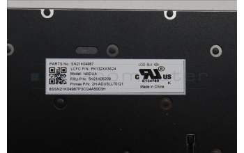 Lenovo 5N21K05209 NB_KYB CS23 NM TOP,BK-NBL,PMX,SLV