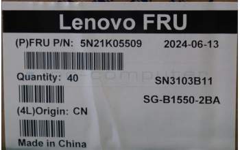 Lenovo 5N21K05509 NB_KYB CS23 NM TOP,GR-BL,LTN,UK
