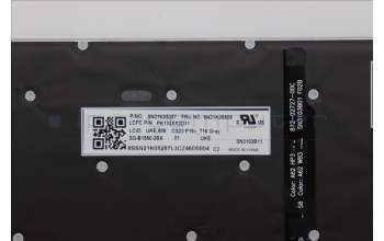 Lenovo 5N21K05509 NB_KYB CS23 NM TOP,GR-BL,LTN,UK