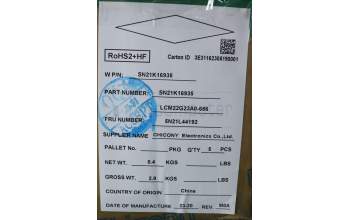 Lenovo 5N21L44192 Keyboard Internal, Arabic, Black, Non-Backlight, US