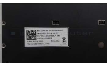 Lenovo 5N21L44195 NB_KYB USI-PH1SREW-CCY-BLK-NBLKB