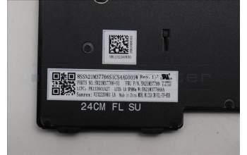 Lenovo 5N21M37789 NB_KYB 4C4TT50N-BK-SRX-LA SPA