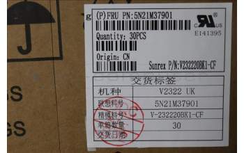 Lenovo 5N21M37901 NB_KYB 4C4TT50B-BK-SRX-058 FRA