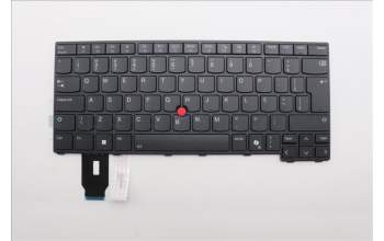 Lenovo 5N21M37907 Keyboard Internal, Brazil Portuguese, Black, Backlight, UK