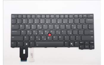 Lenovo 5N21M37930 Keyboard Internal, Greek, Black, Backlight, US