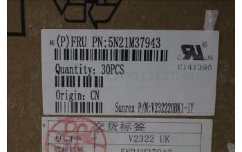 Lenovo 5N21M37943 NB_KYB 4C4TT50B-BK-SRX-ITA