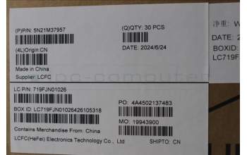 Lenovo 5N21M37957 NB_KYB 4C4TT50B-BK-SRX-SWE/FIN