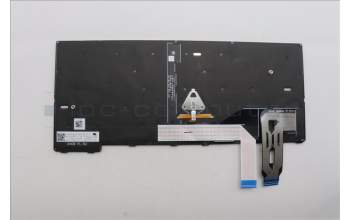 Lenovo 5N21M37960 Keyboard Internal, Swiss, Black, Backlight, UK