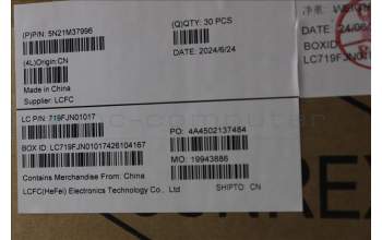 Lenovo 5N21M37996 NB_KYB 4C4TT50B-BK-SRX-NORDIC