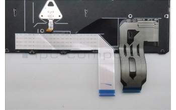 Lenovo 5N21M38219 Keyboard Internal, USA English, Black, Non-Backlight, US