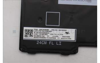 Lenovo 5N21M38301 NB_KYB 4C4TT50B-BK-LTN-LA SPA