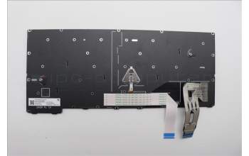 Lenovo 5N21M38452 Keyboard Internal, Spanish LA, Black, Non-Backlight, UK