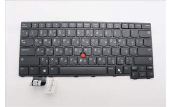 Lenovo 5N21M38484 Keyboard Internal, Russian, Black, Non-Backlight, US