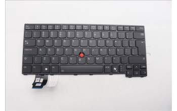 Lenovo 5N21M38530 Keyboard Internal, Brazil Portuguese, Black, Backlight, UK