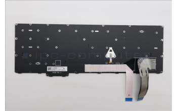 Lenovo 5N21M39796 Keyboard Internal, German, Black, Non-Backlight, w/Number, UK