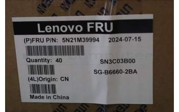 Lenovo 5N21M39994 NB_KYB 4C6TT50B-BK-LTN-UK