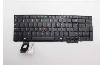 Lenovo 5N21M40078 Keyboard Internal, Danish, Black, Non-Backlight, w/Number, UK