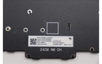 Lenovo 5N21M40111 Keyboard Internal, Portuguese, Black, Non-Backlight, w/Number, UK