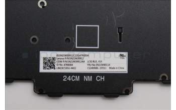 Lenovo 5N21M40114 Keyboard Internal, Russian, Black, Non-Backlight, w/Number, US