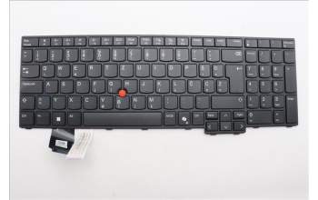 Lenovo 5N21M40117 Keyboard Internal, Slovenian, Black, Non-Backlight, w/Number, UK
