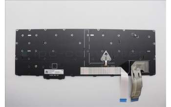 Lenovo 5N21M40145 Keyboard Internal, Nordic, Black, Non-Backlight, w/Number, UK