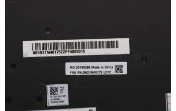 Lenovo 5N21M40175 NB_KYB 4C6TT50B-BK-CHY-GER