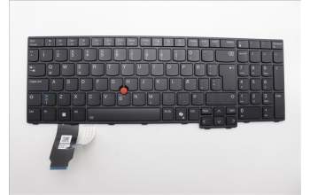 Lenovo 5N21M40183 Keyboard Internal, Icelandic, Black, Backlight, w/Number, UK