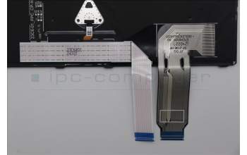 Lenovo 5N21M40197 Keyboard Internal, Swiss, Black, Backlight, w/Number, UK