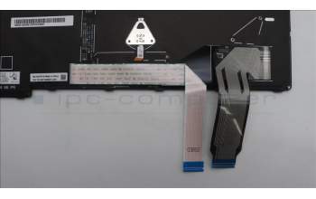 Lenovo 5N21Q49561 Keyboard Internal, US English, Black, Backlight, w/Number