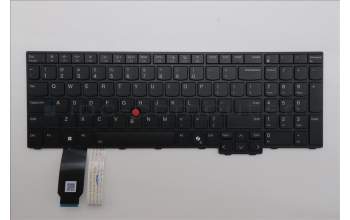 Lenovo 5N21Q49709 Keyboard Internal, US English, Black, Backlight, w/Number