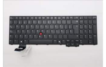 Lenovo 5N21Q49799 Keyboard Internal, Spanish, Black, Non_Backlight, w/Number