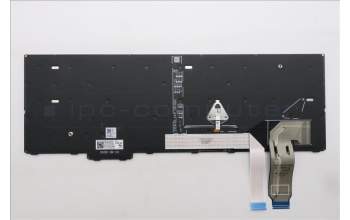 Lenovo 5N21Q49834 Keyboard Internal, Bulgarian, Black, Backlight, w/Number