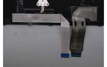 Lenovo 5N21Q49841 Keyboard Internal, Hungarian, Black, Backlight, w/Number