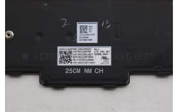 Lenovo 5N21Q49849 Keyboard Internal, Swiss, Black, Backlight, w/Number