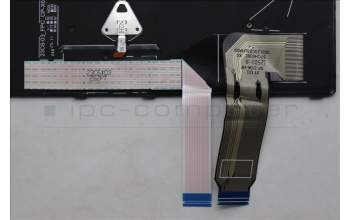 Lenovo 5N21Q49852 Keyboard Internal, US English Euro, Black, Backlight, w/Number