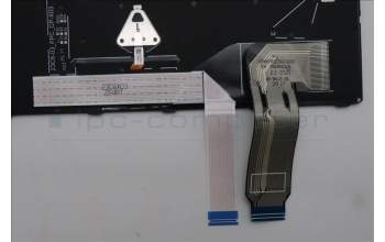 Lenovo 5N21Q49862 Keyboard Internal, Ukraine, Black, Backlight, w/Number